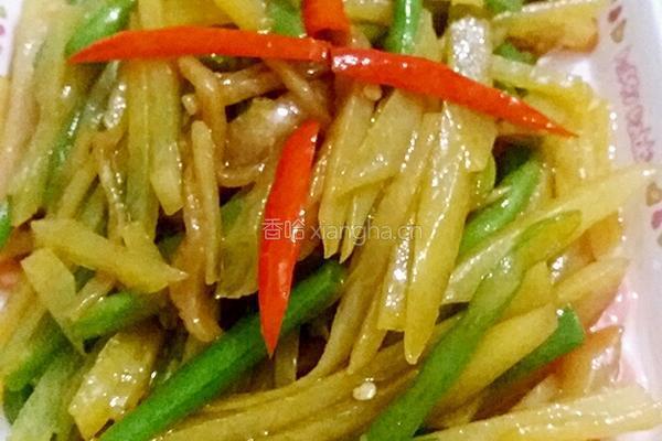 刀豆土豆的做法图解5