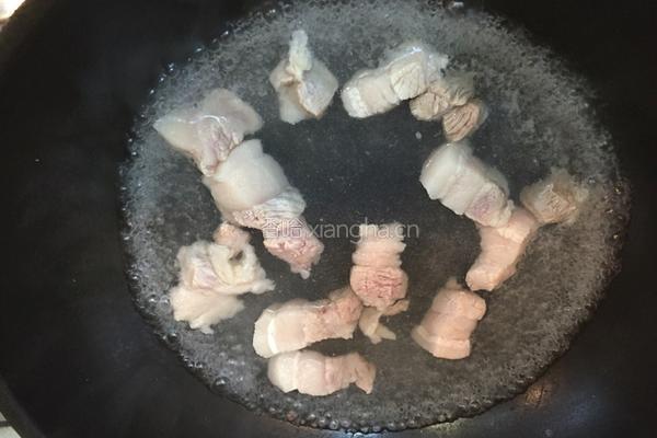 笋子烧肉的做法图解3
