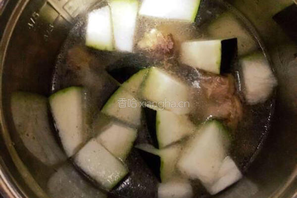 筒骨冬瓜汤的做法图解7