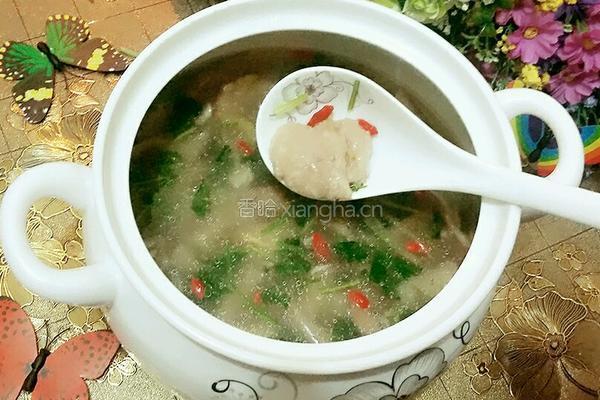 平菇肉片汤的做法图解11