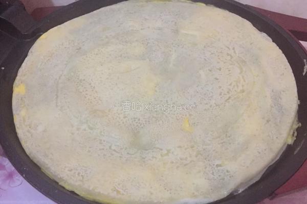 玉米面煎饼果子的做法图解7