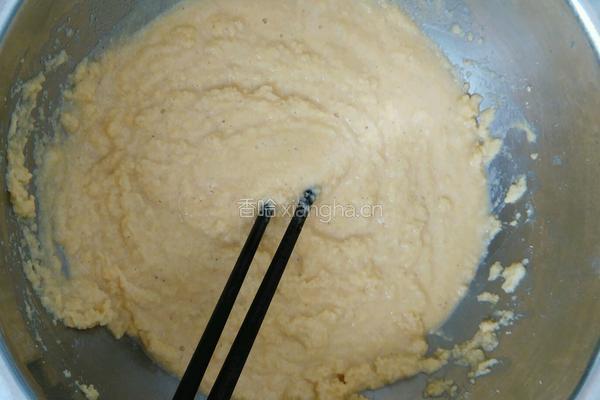 玉米面鸡蛋饼的做法图解2