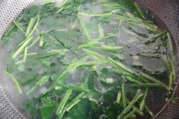 菠菜鸡蛋汤的做法图解7