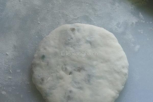 油渣韭菜馅饼的做法图解7