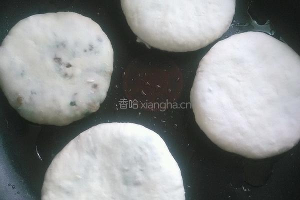 油渣韭菜馅饼的做法图解8