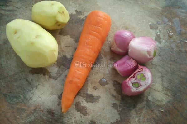 咖喱牛肉饭的做法图解1