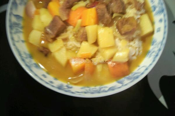 咖喱牛肉饭的做法图解9