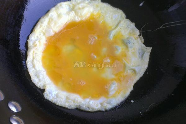 青椒炒鸡蛋的做法图解3