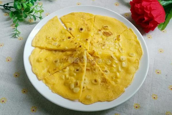 香甜玉米饼的做法图解8