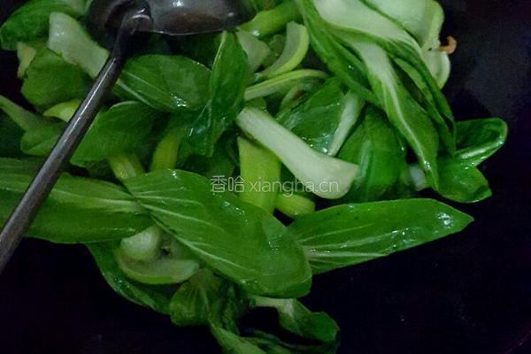 海米油菜的做法图解5