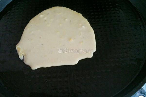 蜂蜜牛奶玉米饼的做法图解6