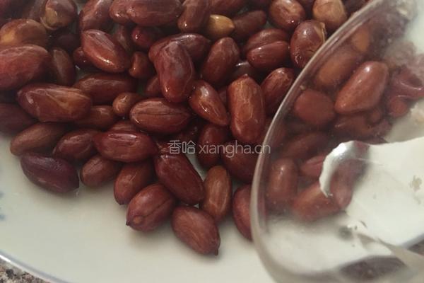 咸香炸花生米的做法图解4