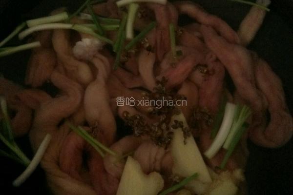 炒小肠的做法图解2