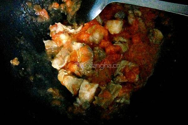 西红柿炖牛肉的做法图解5