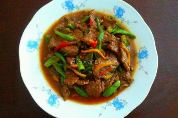 青椒牛肉的做法图解6