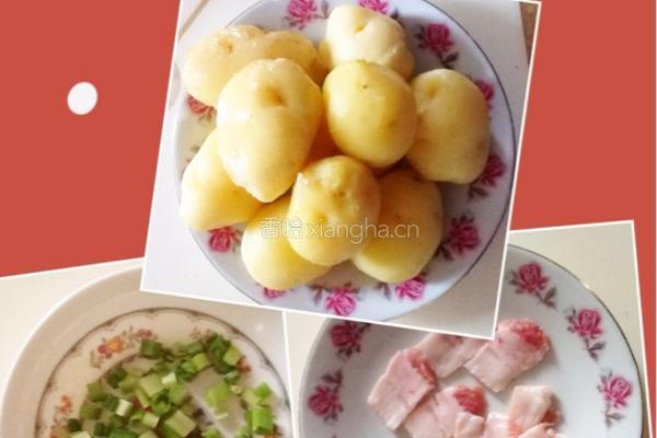土豆炒肉的做法图解2