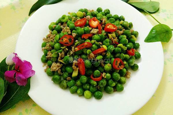 肉沫豌豆的做法图解8