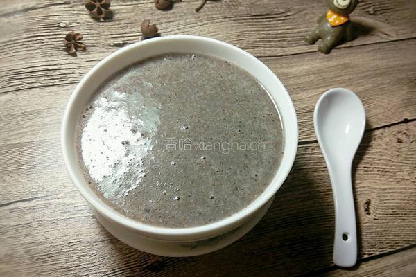黑芝麻山药糊的做法图解6