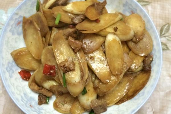 高笋炒肉