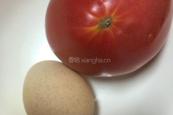 番茄蛋汤的做法图解1