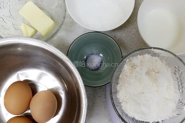 全蛋海绵蛋糕的做法图解1