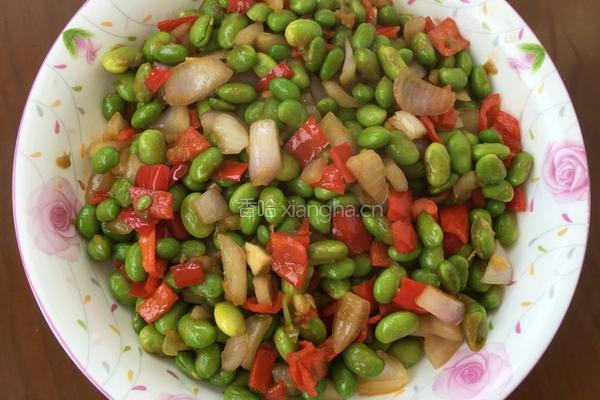 素炒毛豆的做法图解6