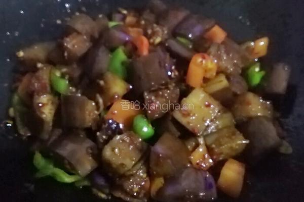 酱香红烧茄子的做法图解8