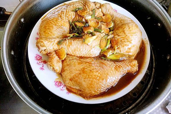 酱香蒸鸡腿的做法图解9