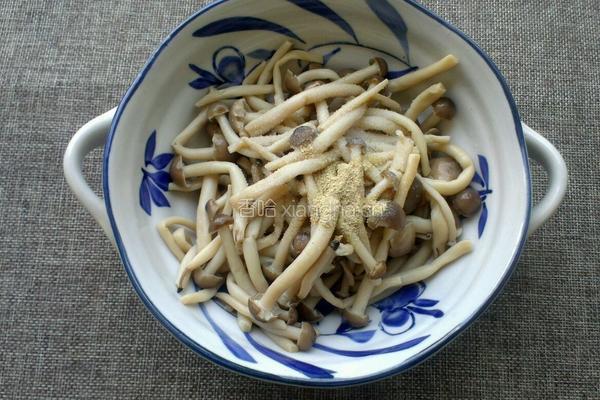 干炸蘑菇的做法图解4