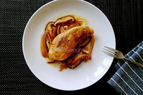 煎鸡胸肉的做法图解8