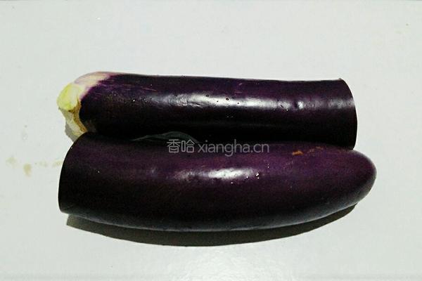 酱香红烧茄子的做法图解1