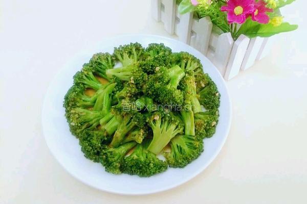 麻酱西兰花的做法图解5
