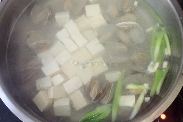 豆酱蛤蜊汤的做法图解7