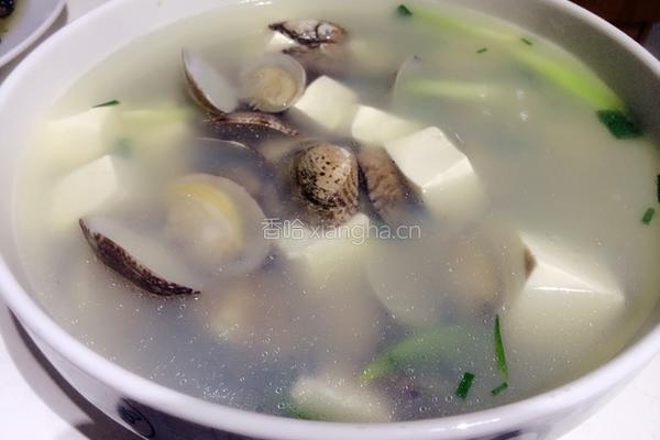 豆酱蛤蜊汤的做法图解10