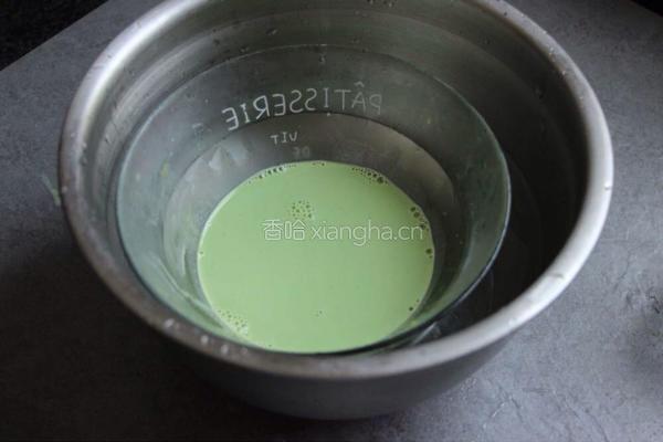 抹茶布丁的做法图解7