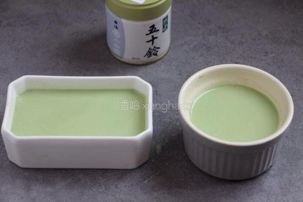 抹茶布丁的做法图解8