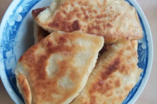 白菜肉陷儿饼