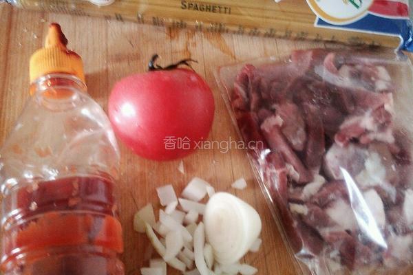 番茄意面的做法图解1