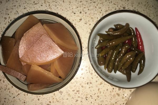 酸萝卜老鸭粉丝汤的做法图解2