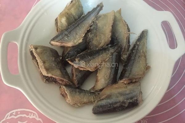 红烧秋刀鱼的做法图解4