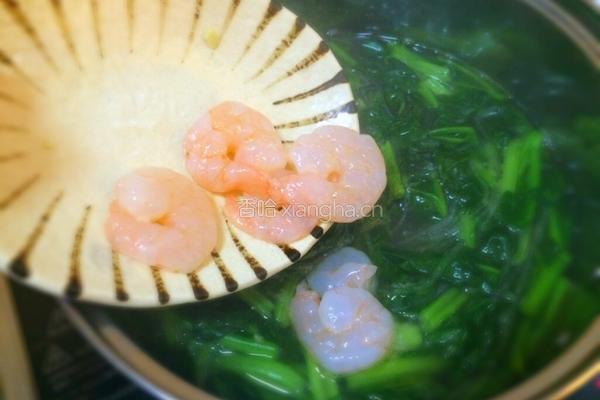 菠菜粉丝汤的做法图解7