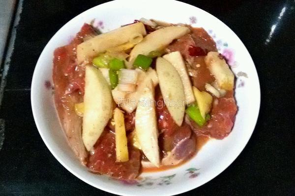 香辣牛排的做法图解4