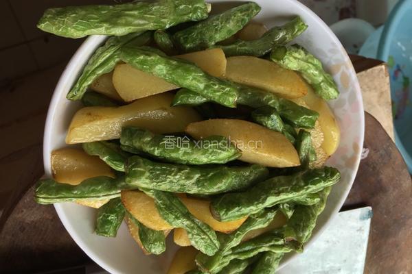 豆角炖排骨的做法图解5
