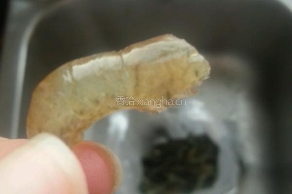炒河虾的做法图解1