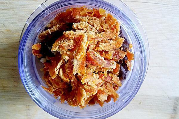 豆渣红豆沙窝窝头的做法图解3