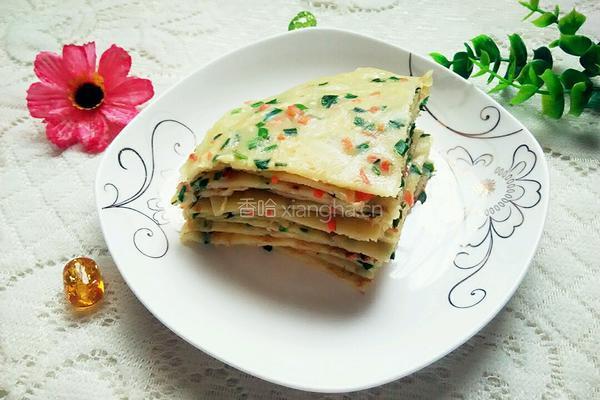 菜煎饼的做法图解12