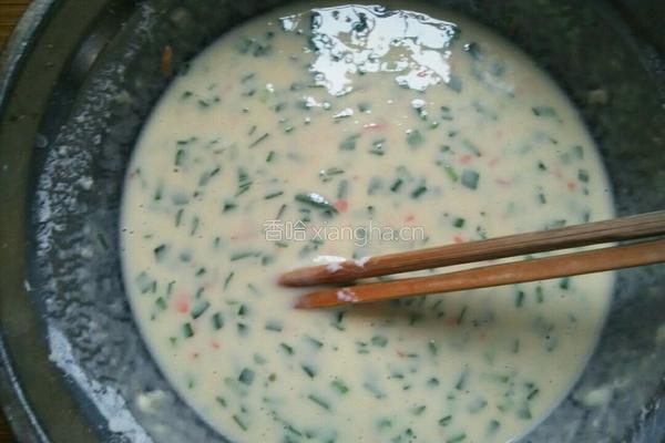 菜煎饼的做法图解7
