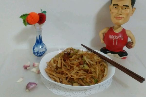 炒饼丝的做法图解14