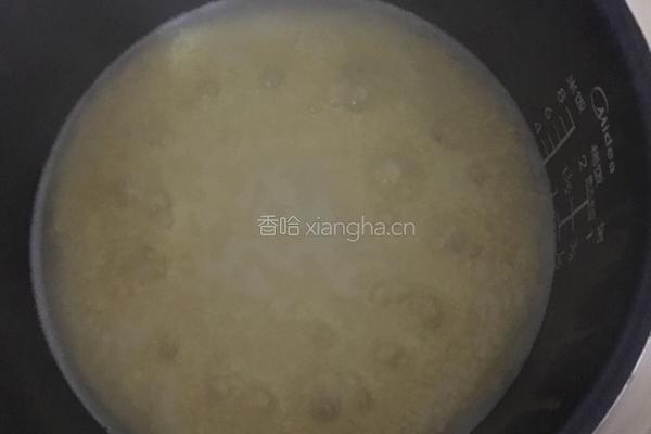小米蛋花粥的做法图解4
