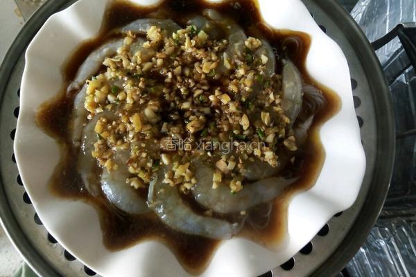 蒜蓉大虾的做法图解10
